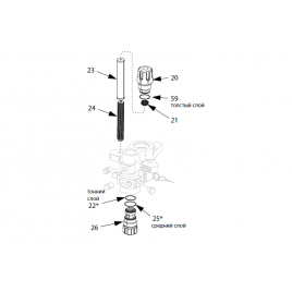 24F975 РЕМОНТНЫЙ КОМПЛЕКТ ФИЛЬТРА,145-290CC